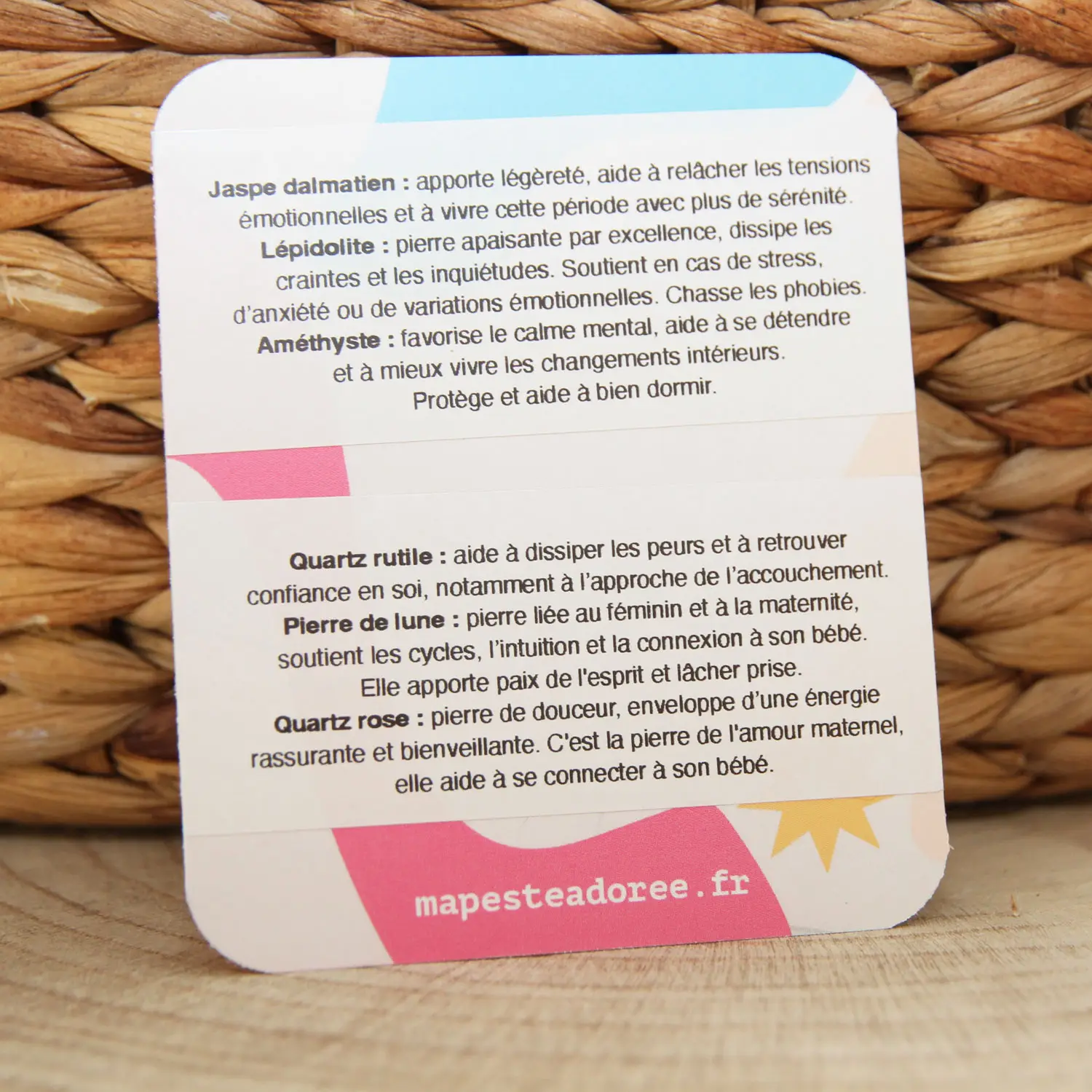 Bracelet maternité pour grossesse et post-partum – énergie douce et rassurante au quotidien