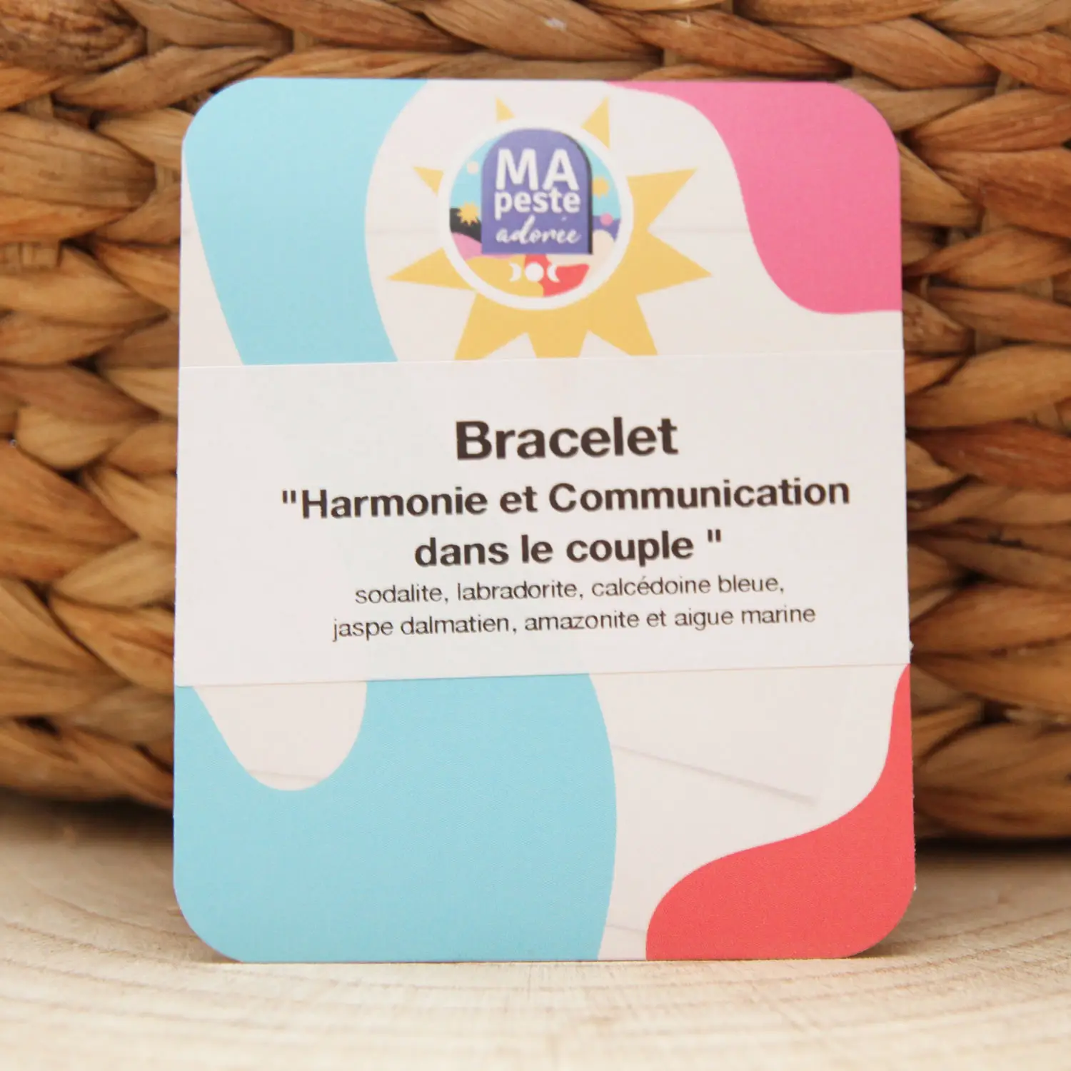 Bracelet lithothérapie homme ou femme en labradorite – équilibre émotionnel et protection