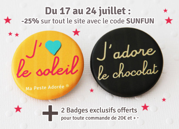 Promotions spéciales chez la créatrice de bijoux fimo Ma Peste Adorée