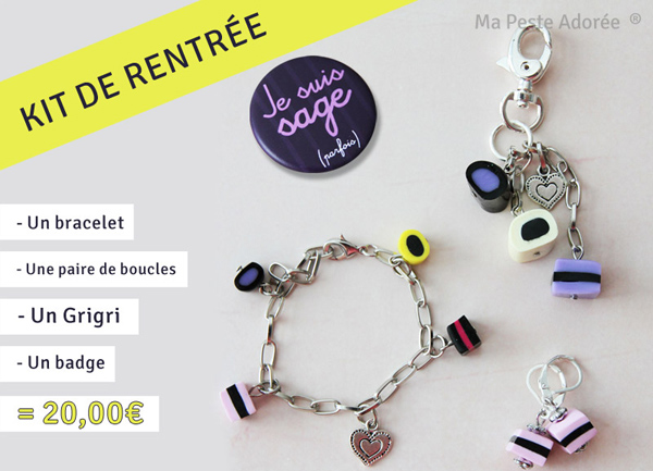 Kit rentrée 2013, bijoux pour petites filles sages par Ma Peste Adorée