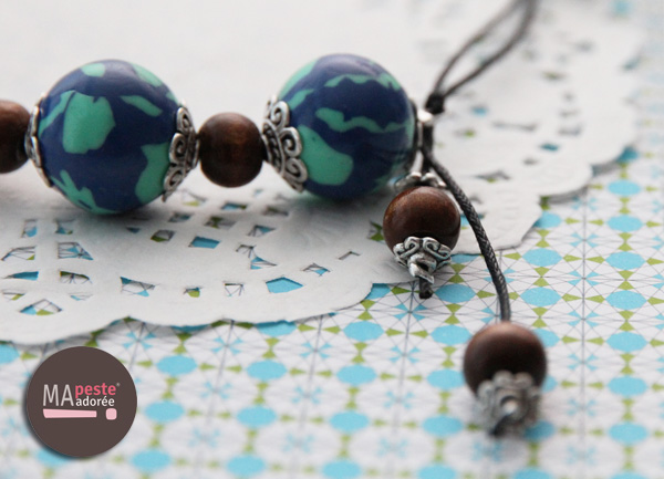 Nouvelle collection de bijoux en fimo : sur Terre par la créatrice Ma Peste Adorée