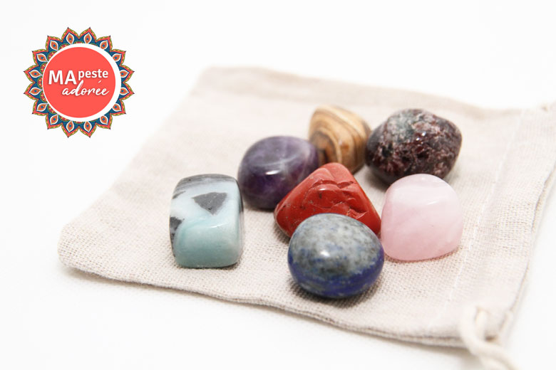 Le kit des 7 pierres représentant les 7 chakras est un ensemble de qualité à petit prix