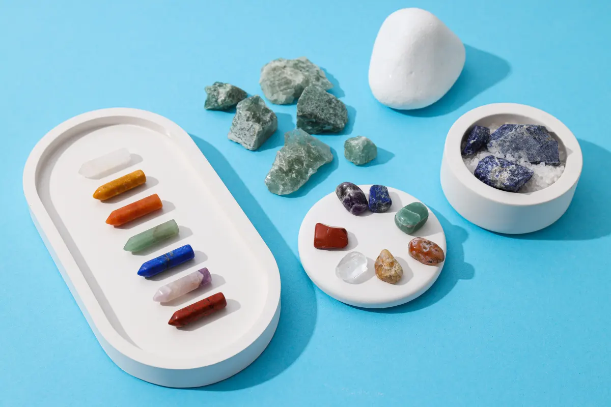 Boîte De Rangement Pour Pierre Lithothérapie