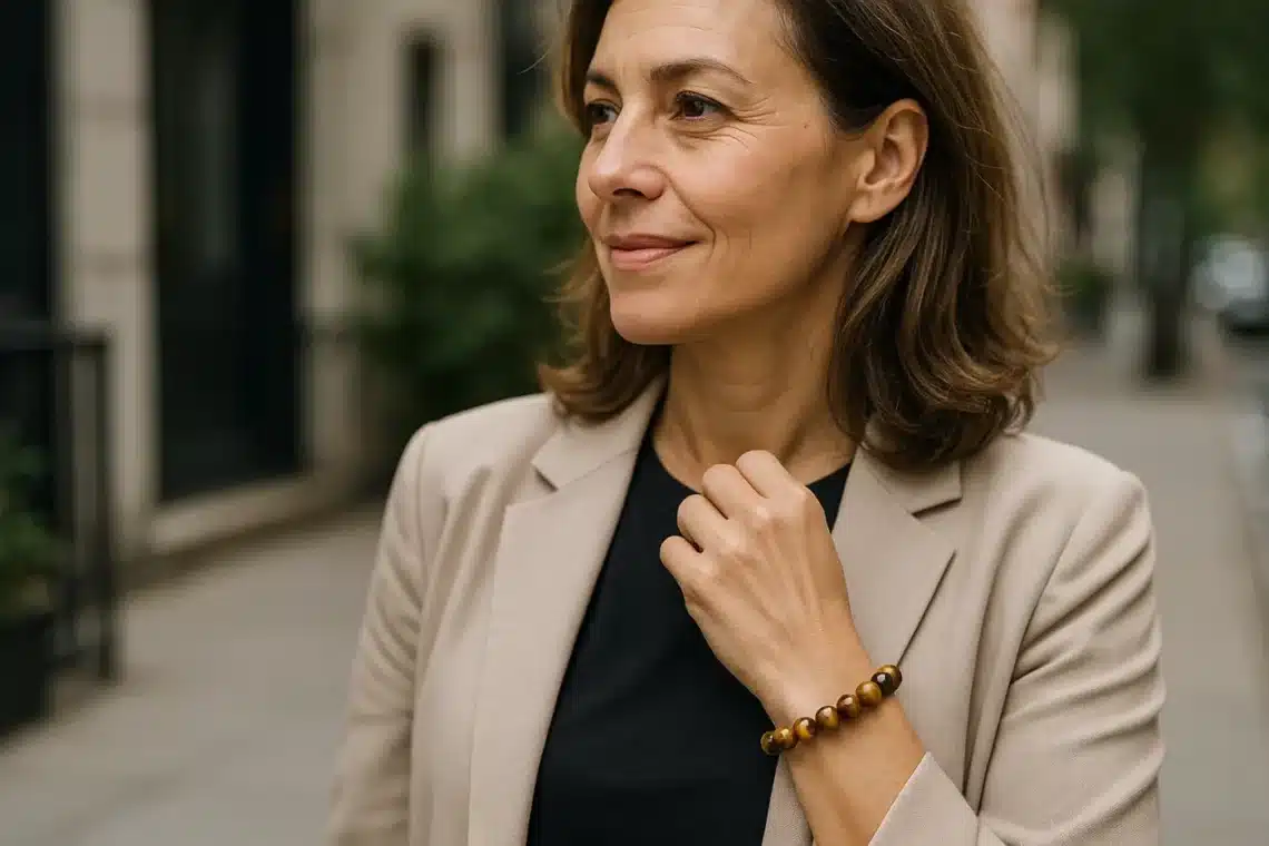 Bracelet en pierre Œil de Tigre : votre allié protection et confiance au quotidien