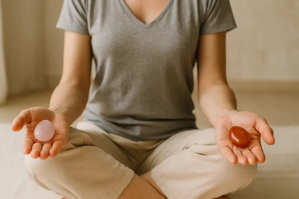 La méditation avec les deux pierres