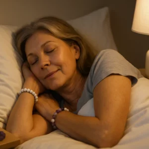 Howlite et améthyste pour le sommeil : le duo magique anti-insomnie