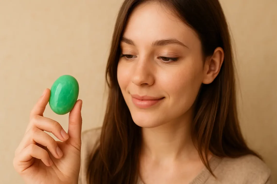 Pierre chrysoprase : la pierre de détox émotionnelle que vous devez connaitre