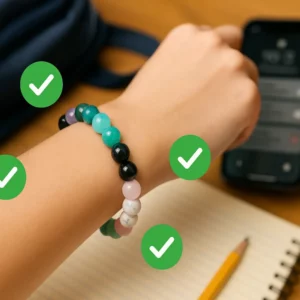 Quelles pierres pour le bracelet de votre ado stressé ?