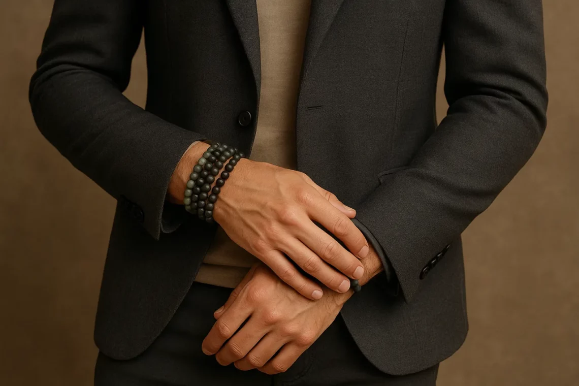 Bracelet lithothérapie pour homme : ma sélection de 5 pierres discrètes