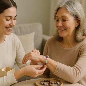 Comment choisir un bracelet lithothérapie pour ma mère ? 5 exemples suivant l'âge de votre maman