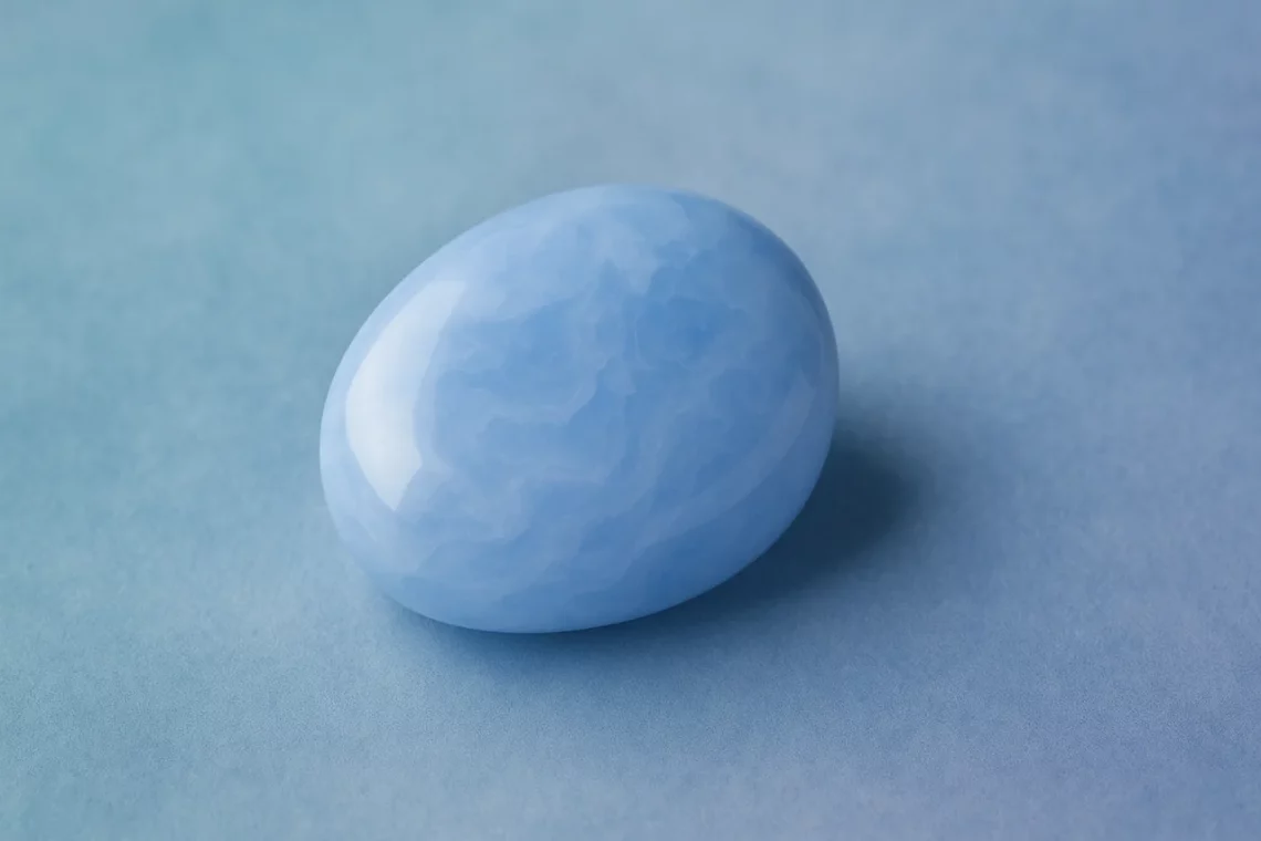 Pierre de calcédoine bleue : la pierre douce pour apaiser les angoisses