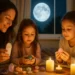 Rituels de pleine lune à faire avec ses enfants : des pierres douces pour une soirée magique à la maison