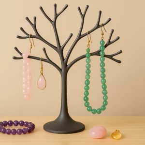 Arbre à bijoux : comment l'utiliser pour vos bijoux en pierres naturelles