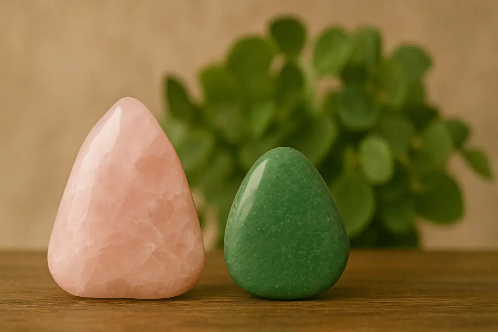 9. Avec quelles autres pierres associer le quartz rose ?