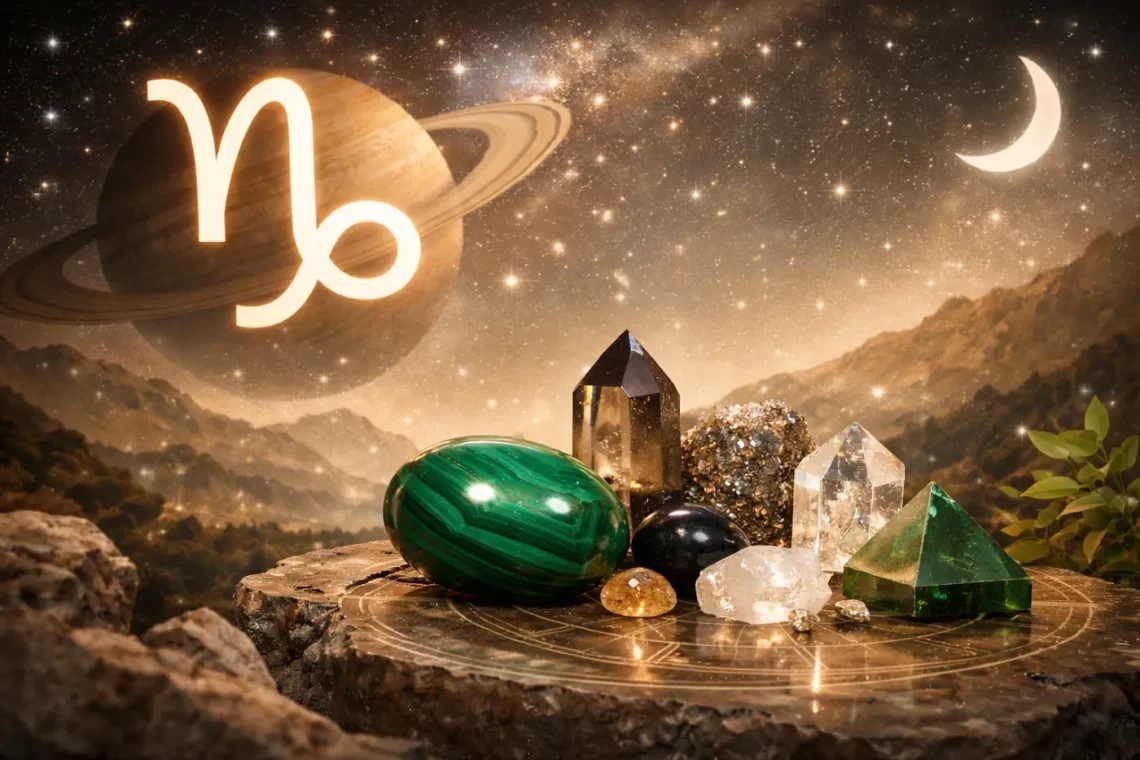 Signe du Capricorne : ses pierres naturelles en lithothérapie