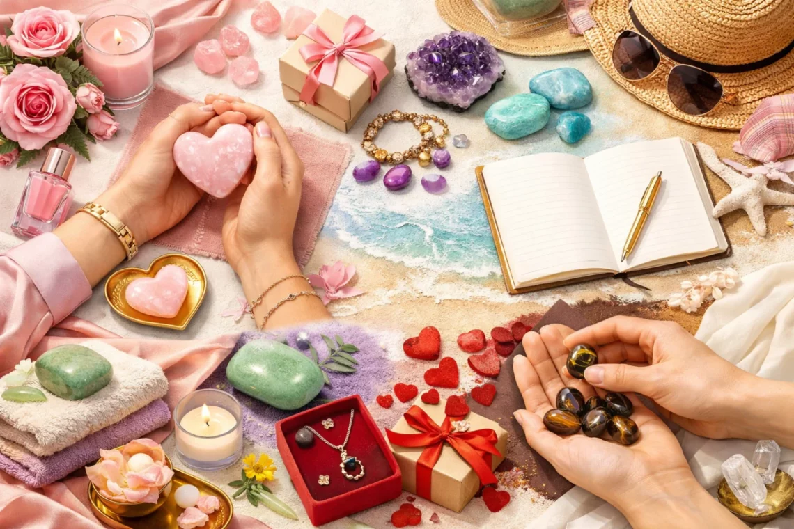 Love languages et lithothérapie : choisir sa pierre selon son langage d'amour