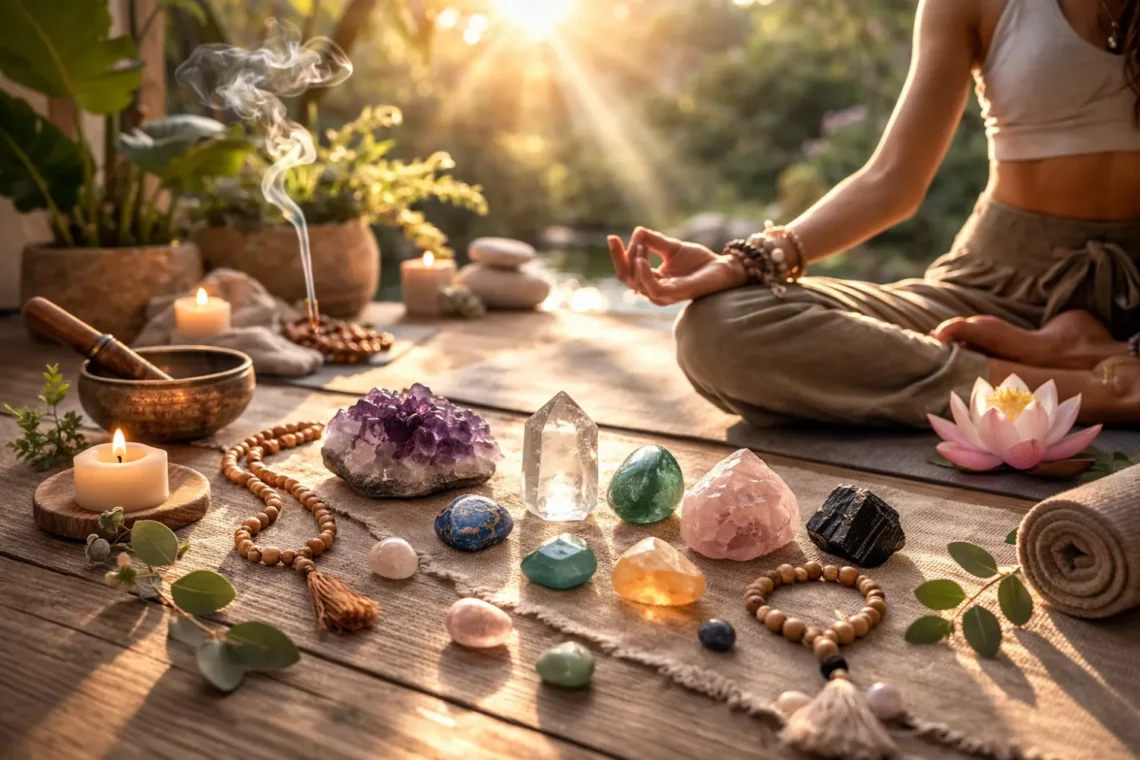 Quelles pierres naturelles choisir pour accompagner votre pratique du yoga ?