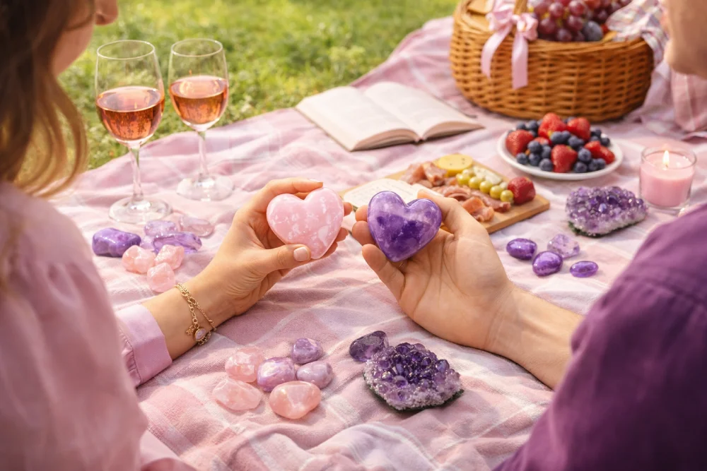 Les moments de qualité : Quartz Rose et Améthyste