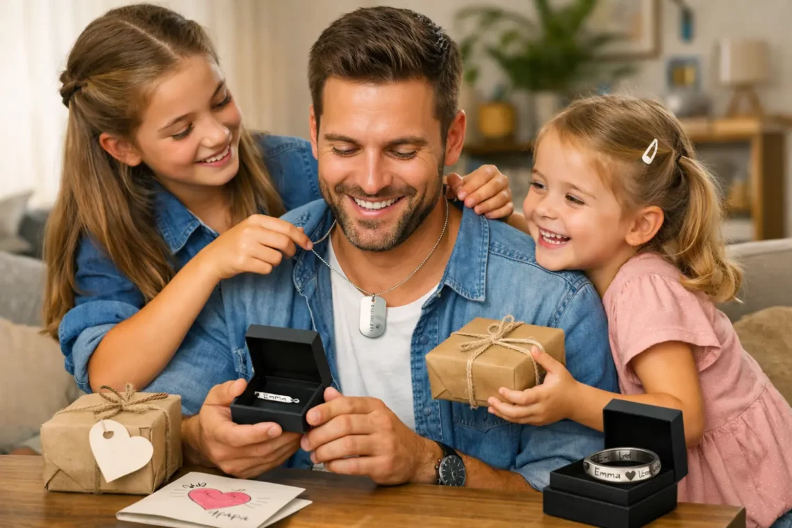 Mes idées cadeaux fête des pères : des bijoux personnalisés qui ont du sens