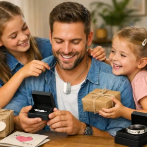 Mes idées cadeaux fête des pères : des bijoux personnalisés qui ont du sens