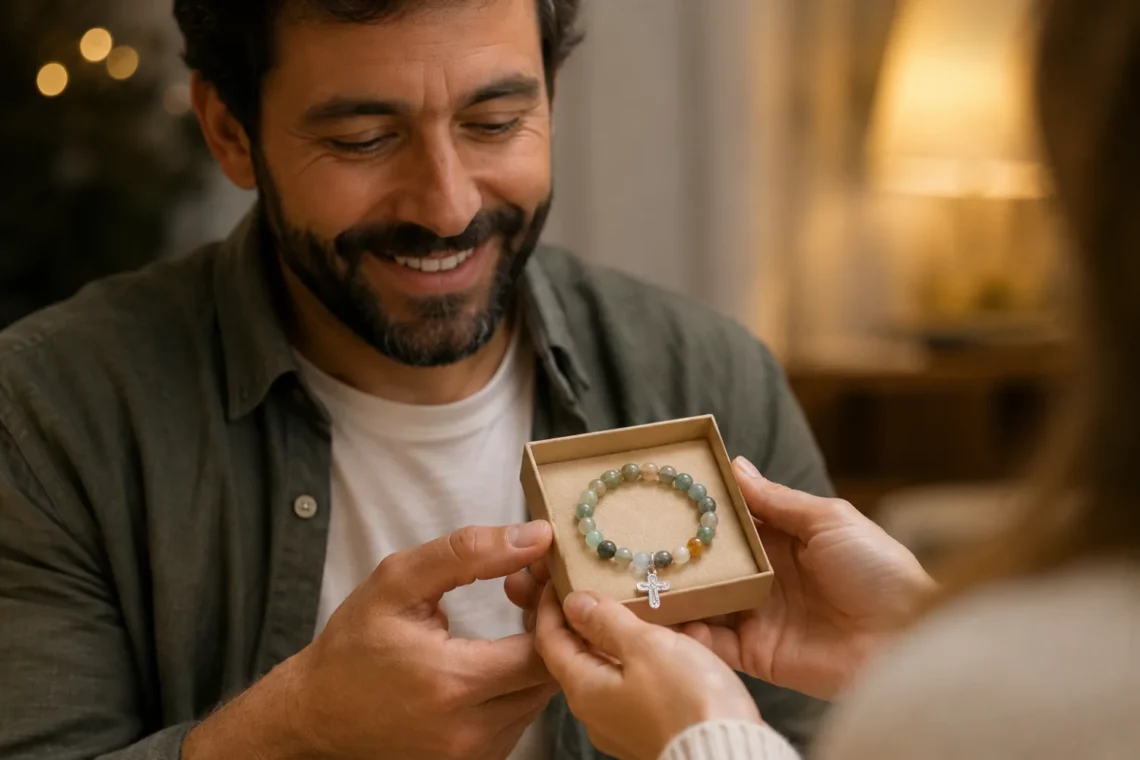 Bracelet communion personnalisé pour adulte : le cadeau gravé qui marque une vie