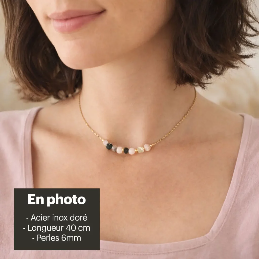Le collier en pierres naturelles sur mesure : l'élégance à votre image