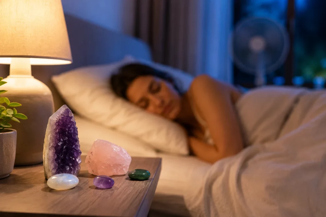 Sommeil difficile pendant la canicule : les pierres les plus recherchées pour favoriser la détente