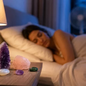 Sommeil difficile pendant la canicule : les pierres les plus recherchées pour favoriser la détente