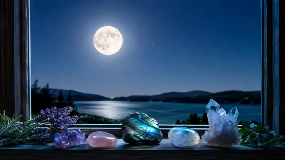 Pleine Lune de l'Esturgeon (28 août 2026) : la nuit idéale pour recharger vos pierres