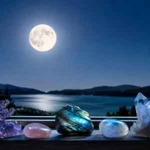 Pleine Lune de l'Esturgeon (28 août 2026) : la nuit idéale pour recharger vos pierres