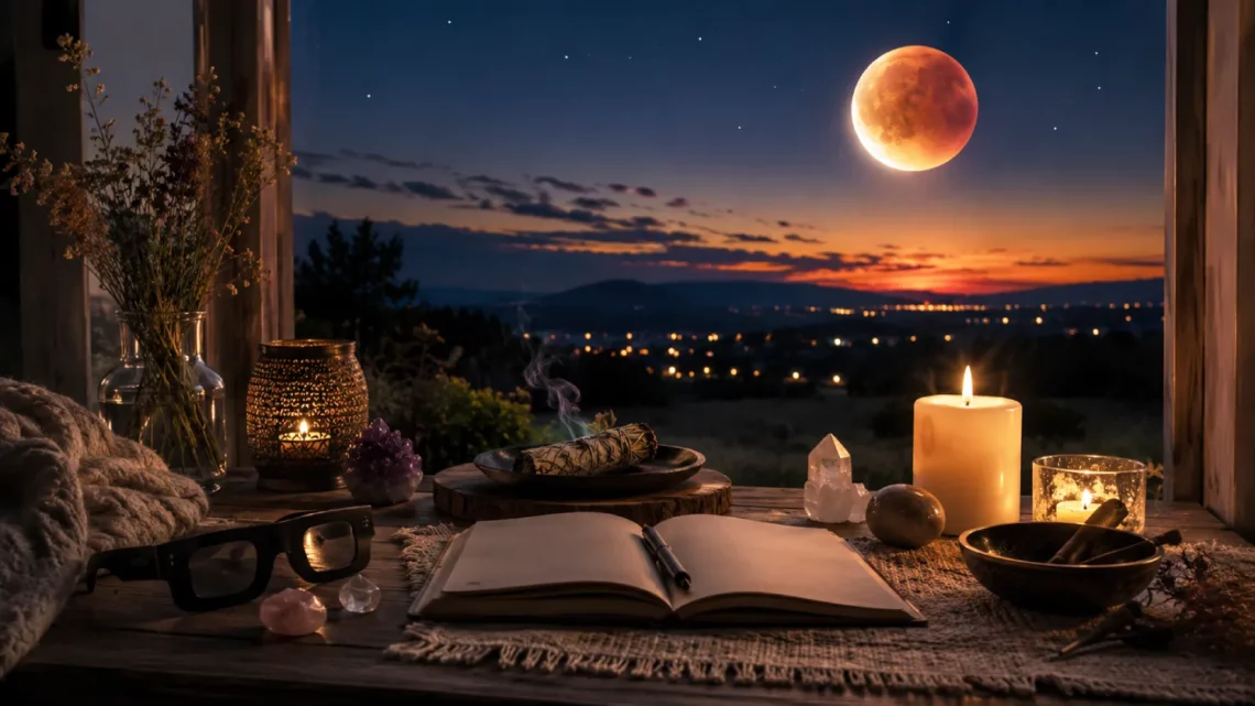 Le rituel complet de purification et de rechargement de vos pierres pendant l'éclipse du 12 août 2026