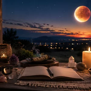 Le rituel complet de purification et de rechargement de vos pierres pendant l'éclipse du 12 août 2026